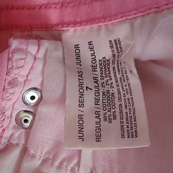 Lei hot pink shorts, size 7 - Picture 7 of 7
